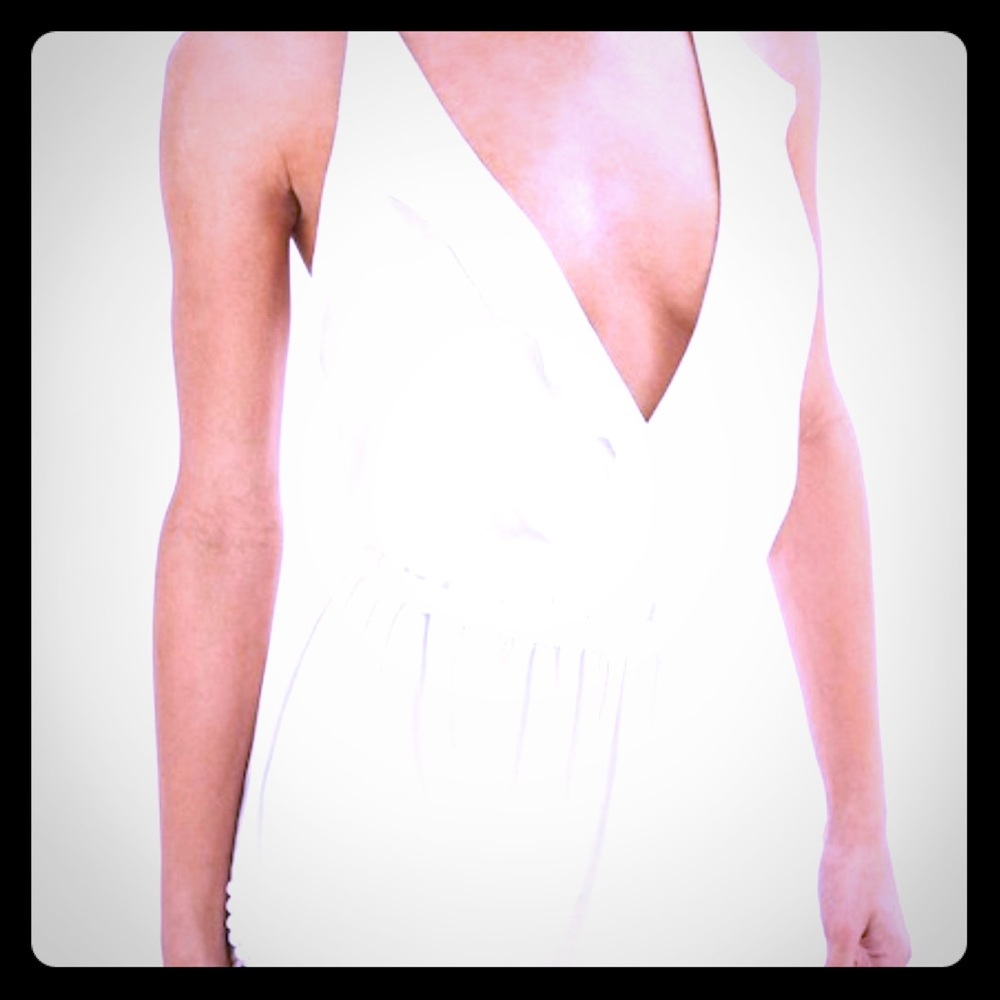 Topshop Jersey wrap- cover up Romper